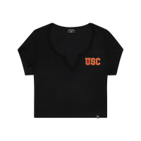 USC Trojans Women's Hype and Vice Black Cali T-Shirt